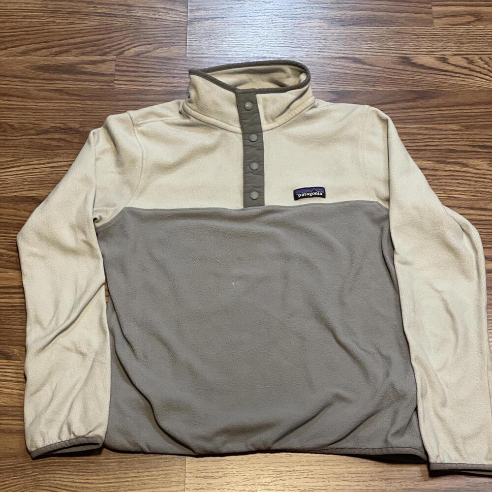 Women's Micro D Snap-T Pullover Base Layer Camping Hiking Grey